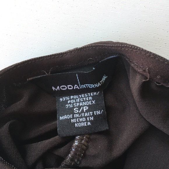 Brown multi-way dress with fitted ruched skirt - Picture 3 of 5